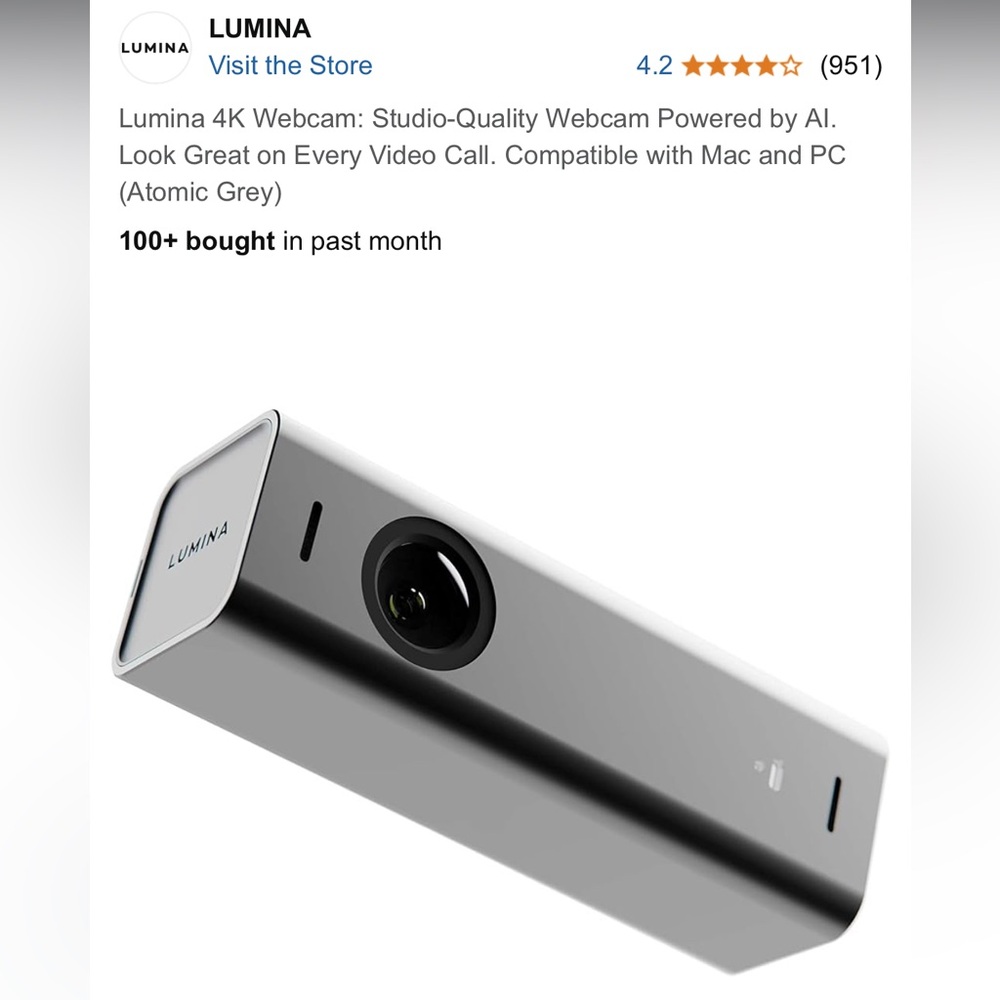 NWT Lumina webcam